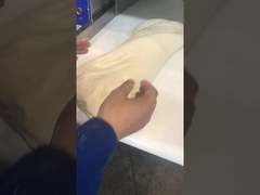 4KW Máquina eléctrica regulada de la hoja de masa Ajustado espesor