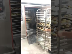 460*720mm bandeja Szie 380v horno giratorio de gas para el equipo de panadería industrial