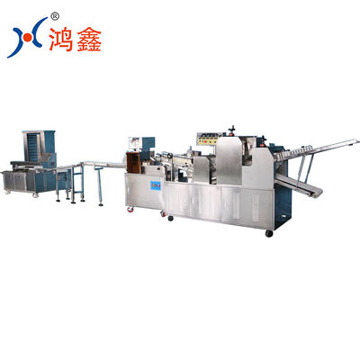 Drawing Bread Production Line Incorporating Spiral Mixer and Combinational Structure Suitable for Bread Processing Lines