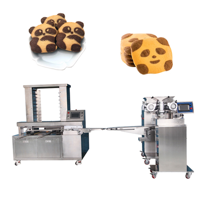 Máquina de línea de producción de galletas Panda de dibujos animados