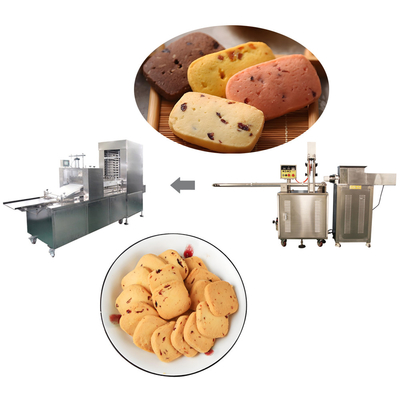 Equipo de línea de producción de galletas congeladas de alta capacidad de 80-260 piezas por minuto
