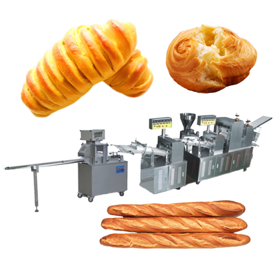 Línea de producción automática de pan multifuncional para fábrica de pan