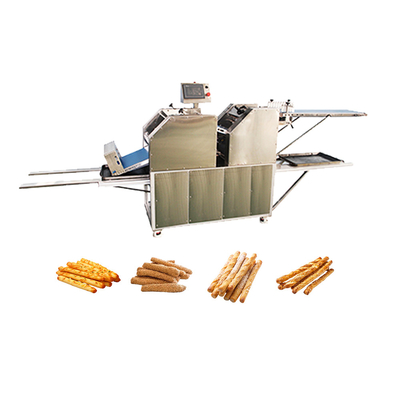Grillador de pasta Grissini / máquina de moldeado de palos de pan de pretzels para plantas alimenticias