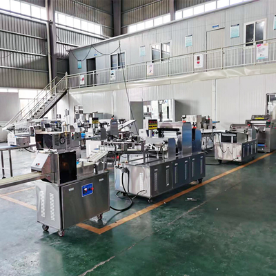 Línea de producción de cuerdas tostadas de Bangladesh con máquina para formar pan