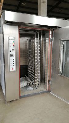 32 bandejas 3N380V Oven Industrial Bakery Equipment rotatorio