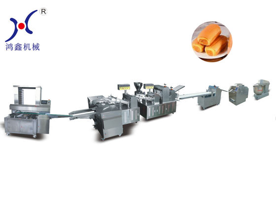 Línea cadena del CE dos de producción del pan de 4.5KW para las líneas aéreas