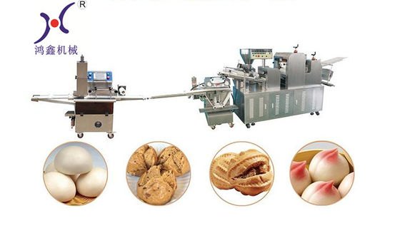 SS304 coció la máquina rellena del bollo al vapor con el inversor del delta