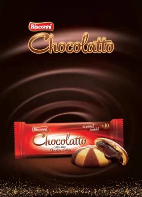 cadena de producción de las galletas del chocolate 3500w con el sensor de Omron